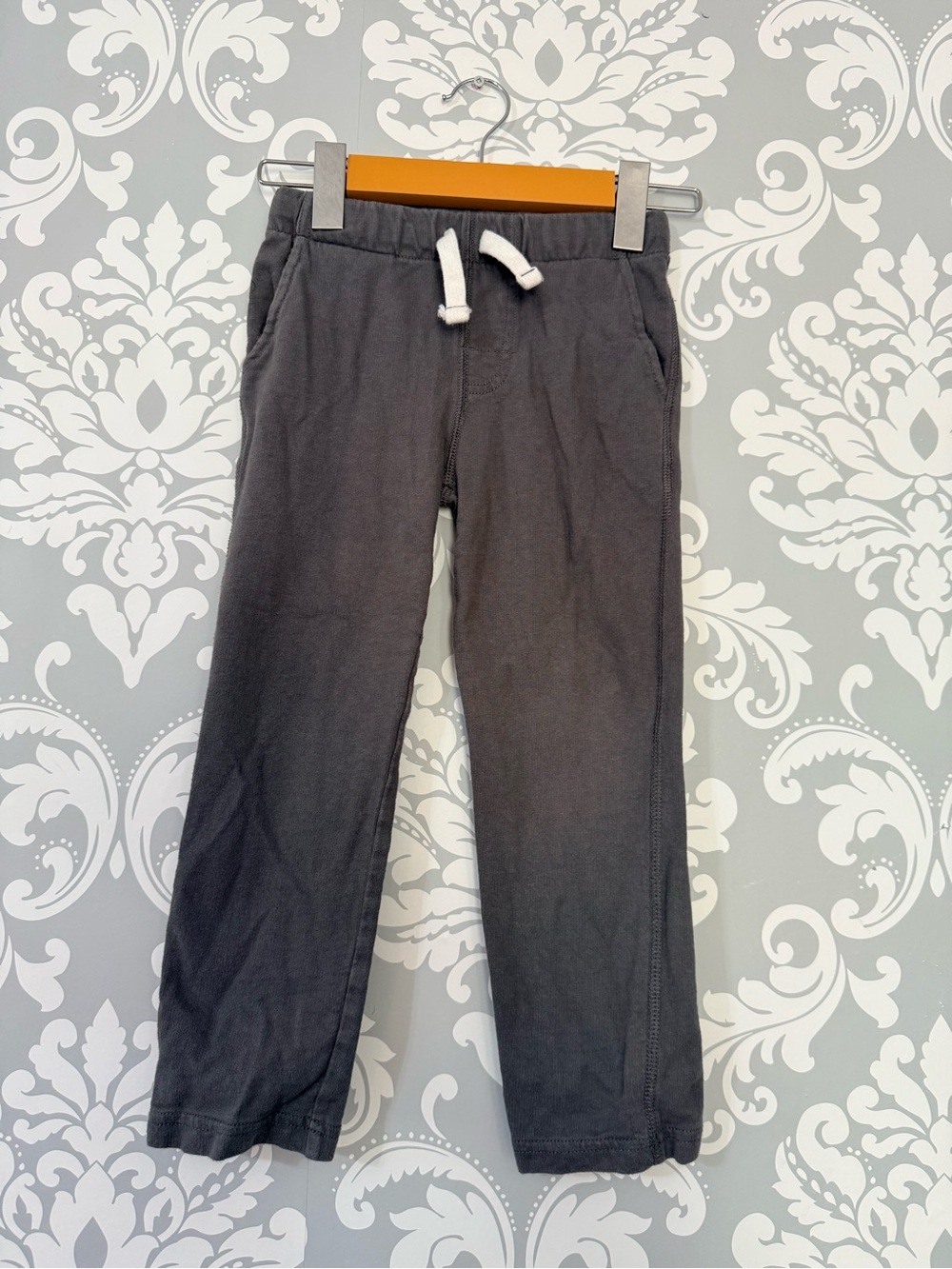 💫10/$25 • Carter's Dark Gray Track Pants with White Drawstring